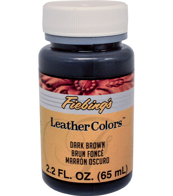 Fiebing's Low VOC Leather Dye - 4 oz, Dark Brown