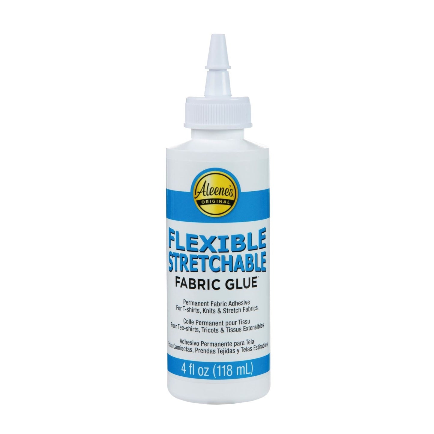 Aleene's Original Flexible Stretchable Fabric Glue 4oz.
