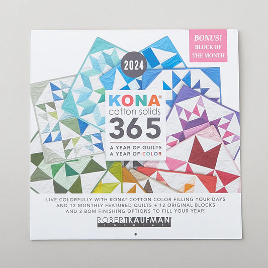 Kona® Cotton Solids 2024 Wall Calendar