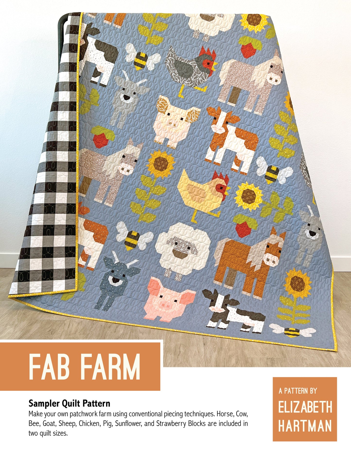 Fab Farm Quilt Kit - Robert Kaufman