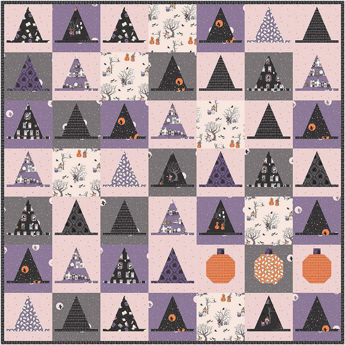 Melissa Mortenson Halloween Haberdashery Quilt Pattern - Riley Blake