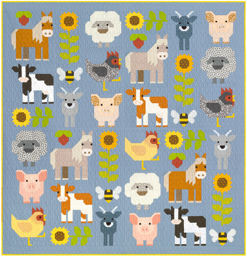 Fab Farm Quilt Kit - Robert Kaufman