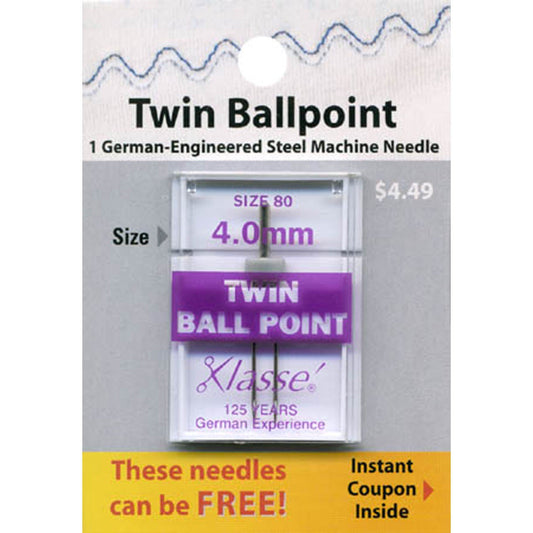Klasse Twin Ballpoint 4mm