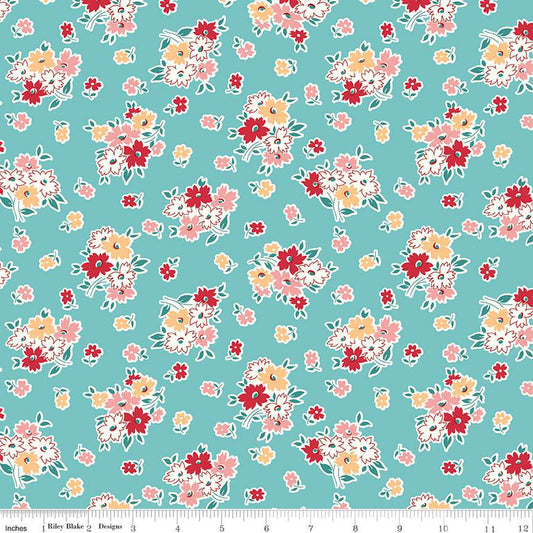 Nettie Cottage Vintage Bee by Riley Blake - Sold by the 1/4yd