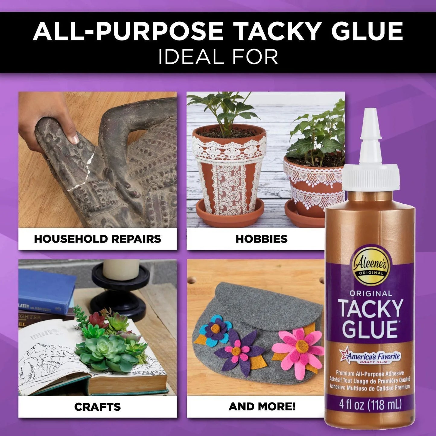 Tacky Glue 4oz - Aleene's Original