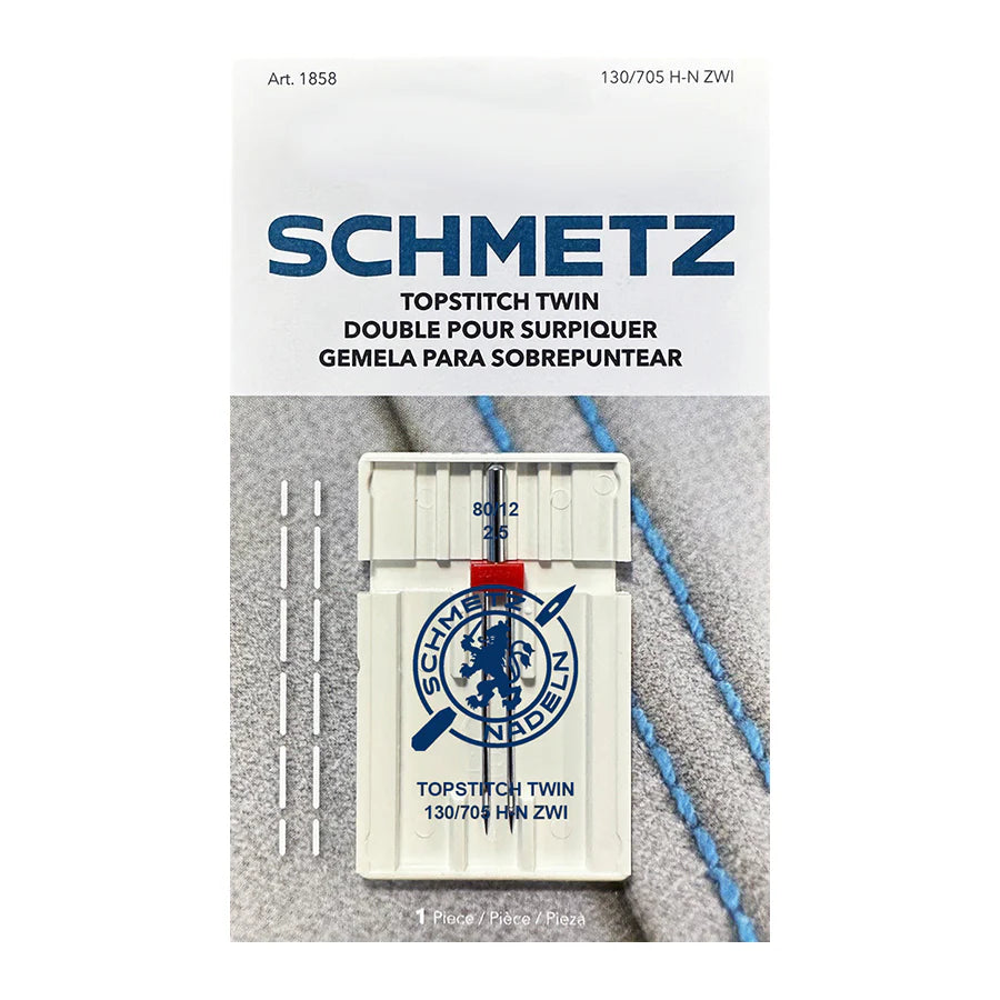 Schmetz Twin Topstitch 2.5/80 130/705H-N ZWI