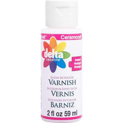 Delta Ceramcoat ® Varnishes - Interior Satin, 2 oz.