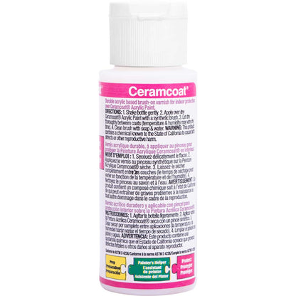 Delta Ceramcoat ® Varnishes - Interior Satin, 2 oz.