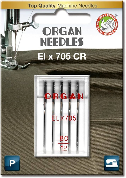 Organ Needles ELx705CR 80/12