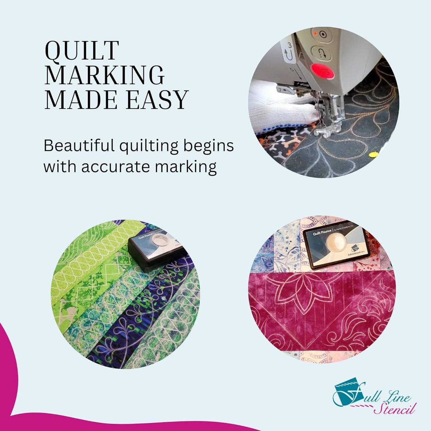 Ultimate Quilt Pounce Pad - FullLineStencil.com