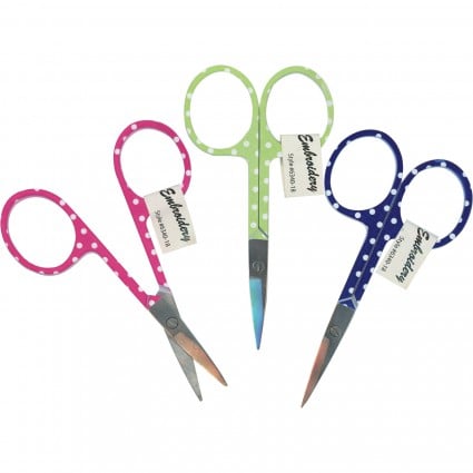 Embroidery Scissors Assorted Colors and Designs