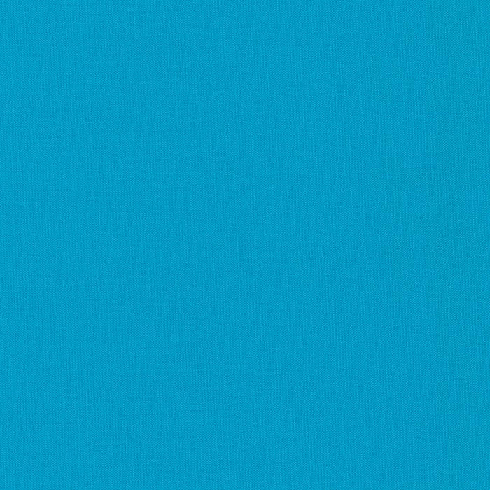 Turquoise Kona Solid Cotton by Robert Kaufman - Sold By 1/4yd