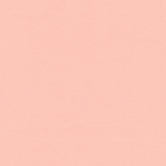 Dusty Peach Kona Solid Cotton by Robert Kaufman - Sold By 1/4yd