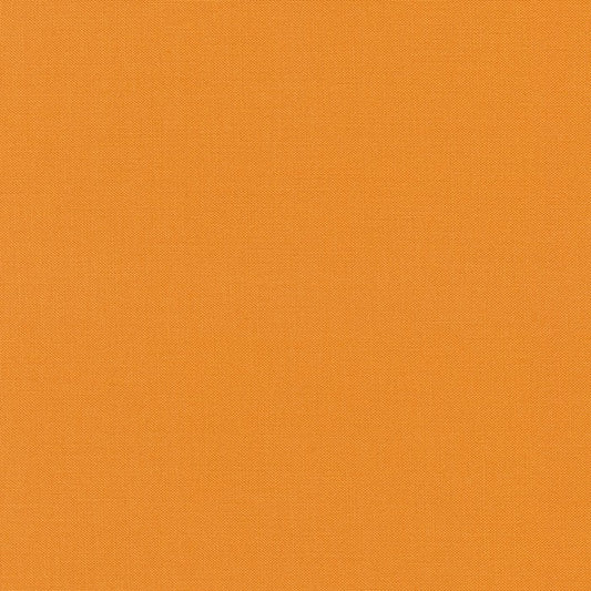 Amber Kona Solid Cotton by Robert Kaufman - Sold By 1/4yd