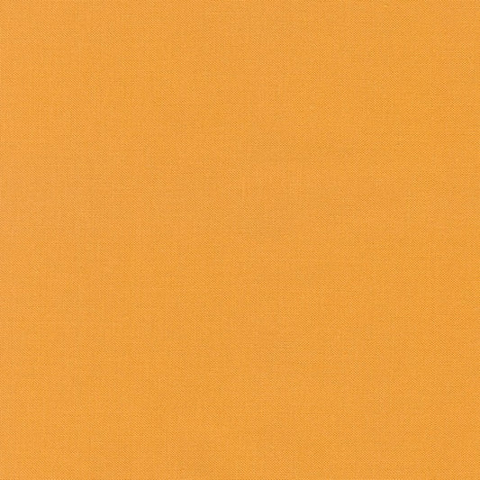 Butterscotch Kona Solid Cotton by Robert Kaufman - Sold By 1/4yd