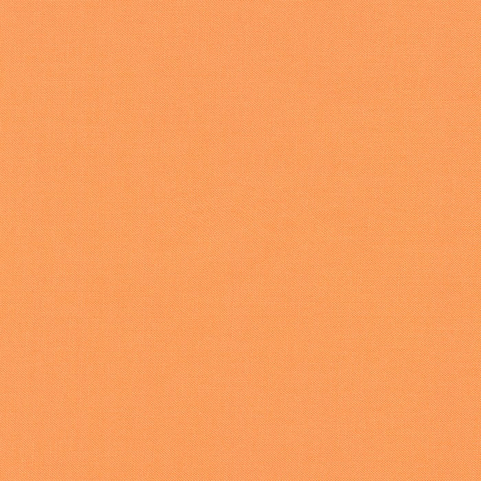 Cantaloupe Kona Solid Cotton by Robert Kaufman - Sold By 1/4yd