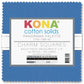Panorama Palette - Kona Cotton Solids 5"x5" Charm Squares