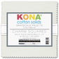 Grayscale Palette - Kona Cotton Solids 5"x5" Charm Squares