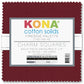 Fireside Palette - Kona Cotton Solids 5"x5" Charm Squares