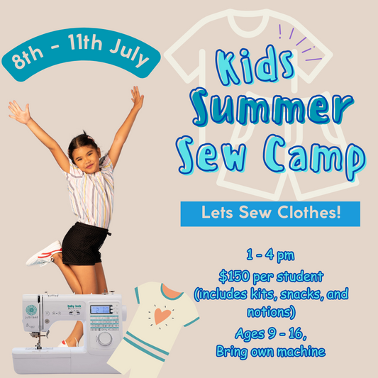 Kids Camp Lets Sew Clothes
