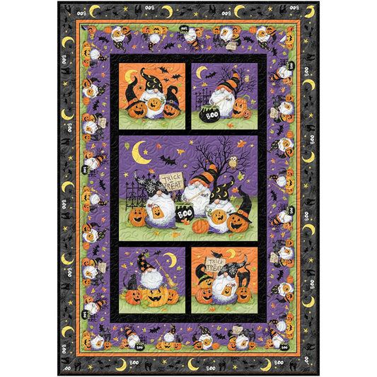 The Boo Crew Quilt kit - By: Susan Winget for Wilmington Prints