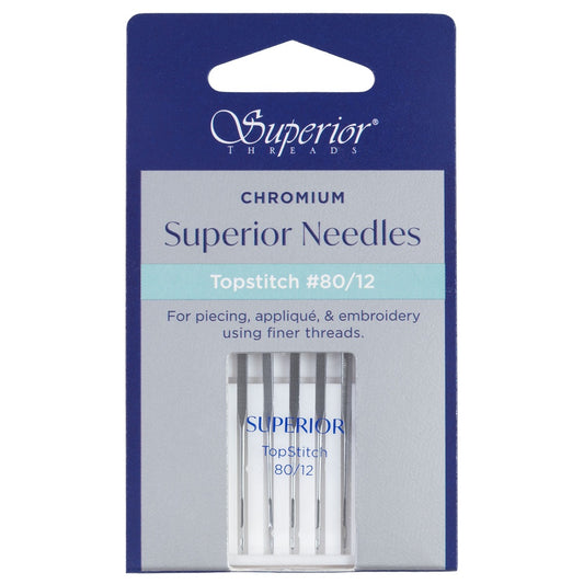 Superior Chromium Top Stitch Needles sz 80/12