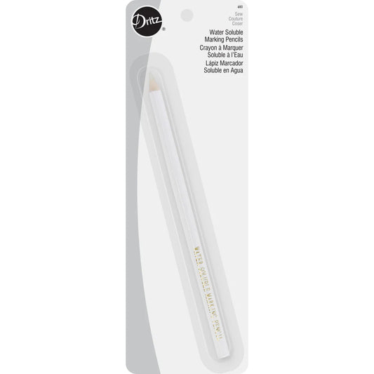 Dritz Marking Pencil Water Soluble White