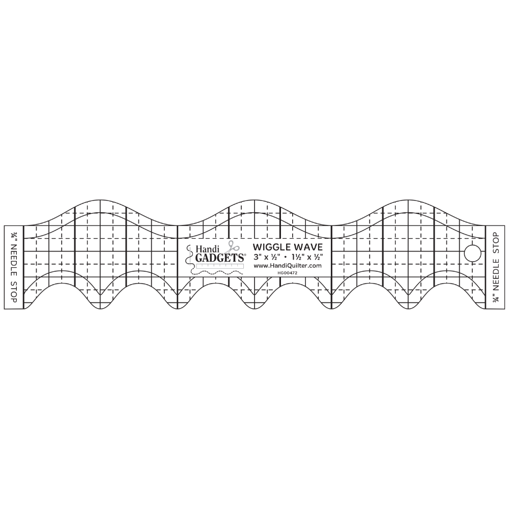 Handi Quilter Wiggle Wave Ruler