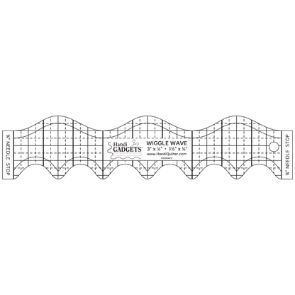 Handi Quilter Wiggle Wave Ruler