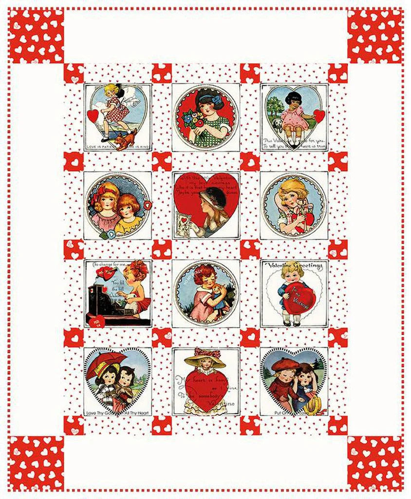 J. Wecker Frisch Childhood Sweethearts Quilt Pattern - Riley Blake Designs