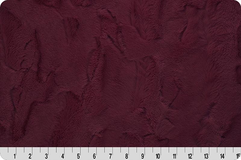 Luxe Cuddle® Mirage 80" Plum Wine - Shannon Fabrics