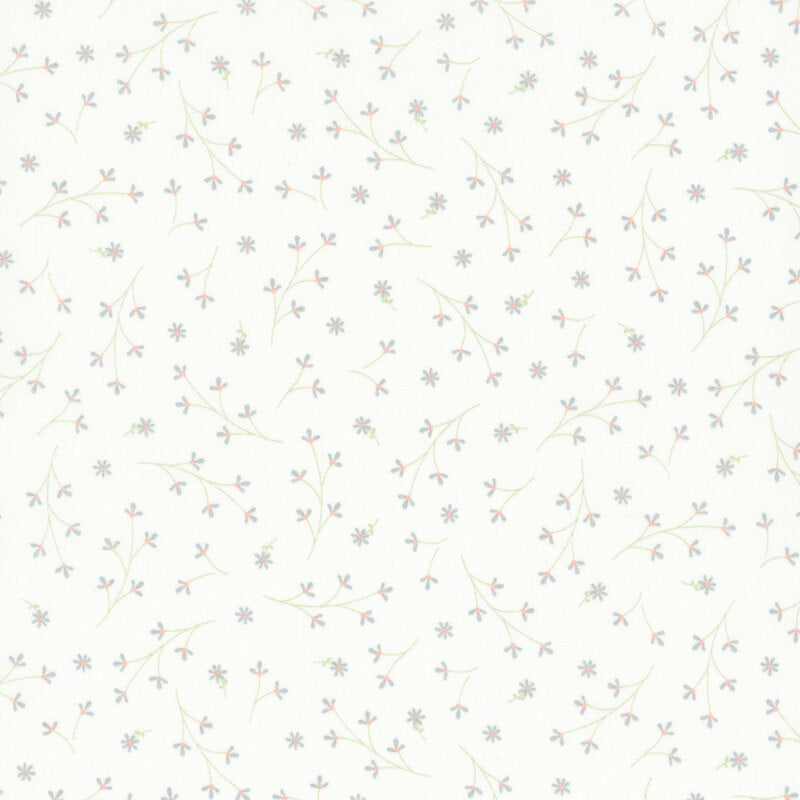 Pretty Petals White - Kimberbell Basics / Maywood Studio