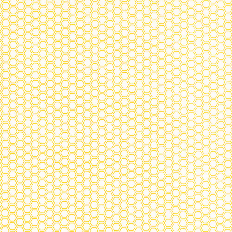 Yellow Honeycomb - Kimberbell Basics / Maywood Studio