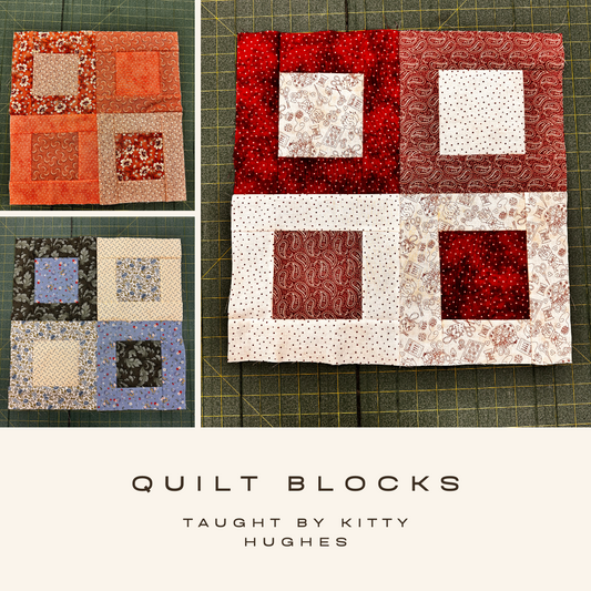 QAYG - Quilt Blocks with Kitty Hughes (JULY)