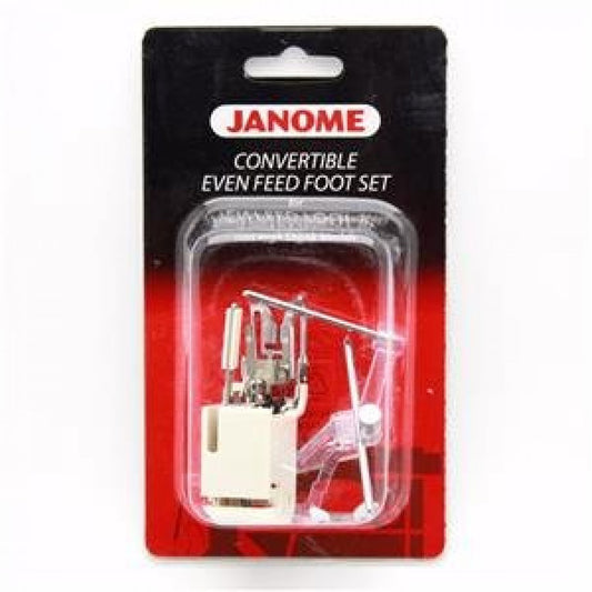 Janome Convertible Even Feed Foot Set For 9mm Max Stitch Width