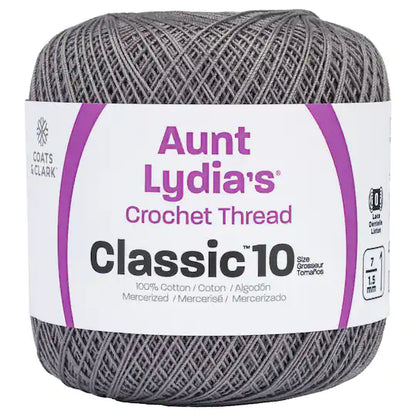 Classic Crochet Thread SZ10 - Aunt Lydias