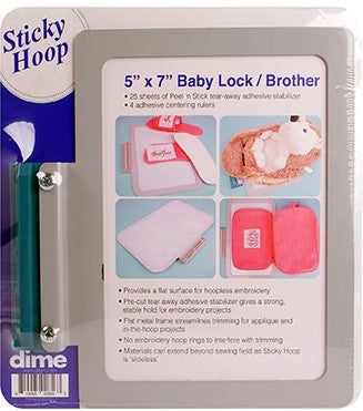 Dime 5 x 7 Sticky Hoop Brother/Babylock