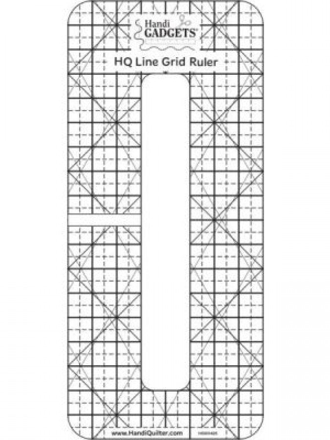 Handi Quilter Line Grid Ruler