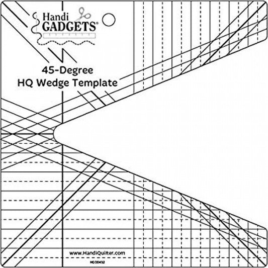 HQ 45 Degree Wedge Template