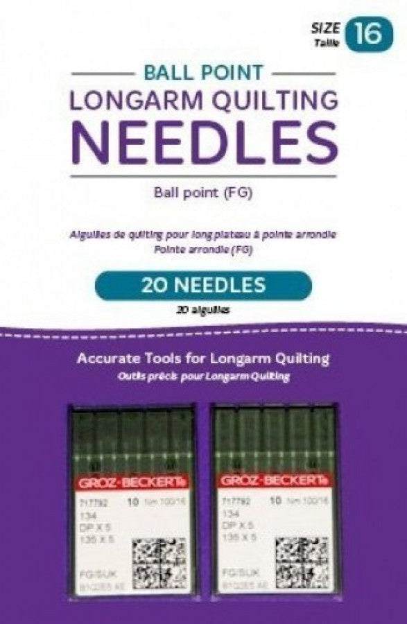 Handi Quilter Ball Point Long Arm Quilting Needles Size 16