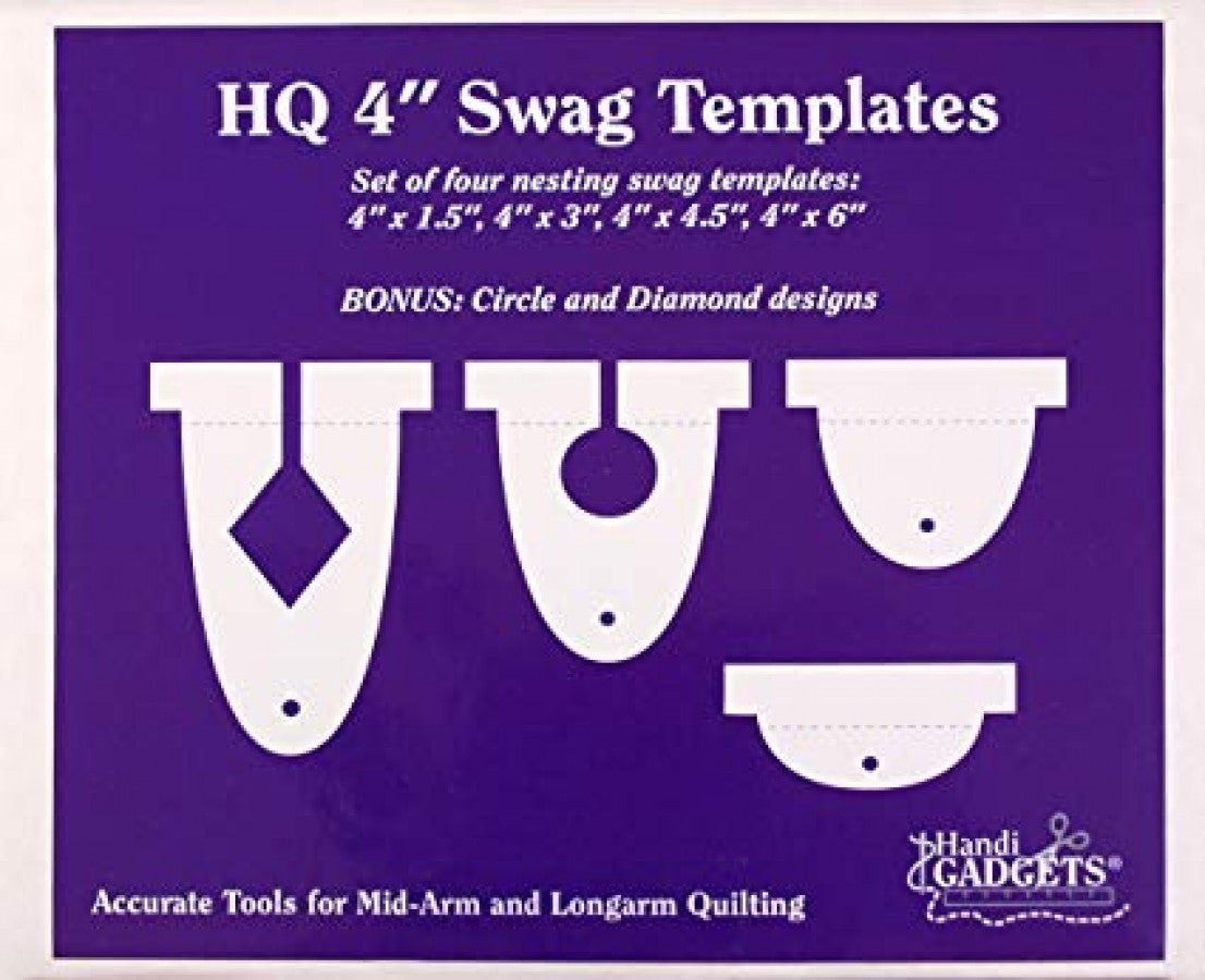 Handi Quilter 4" Swag Template