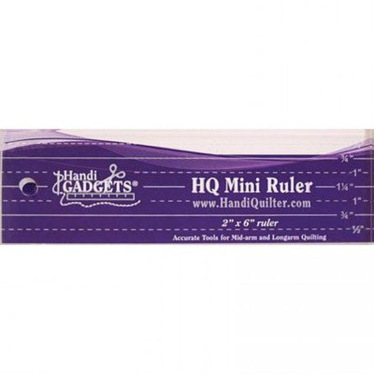 Handi Quilter Mini Ruler 2" x 6"