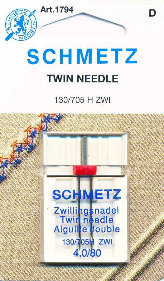 Schmetz Twin Needle 4,0/80