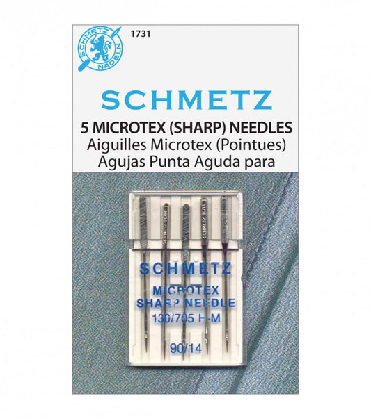Schmetz Microtex Needles 90/14