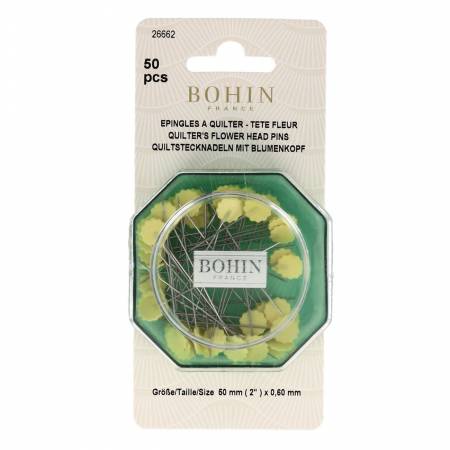 Bohin Flower Head Pins 50ct