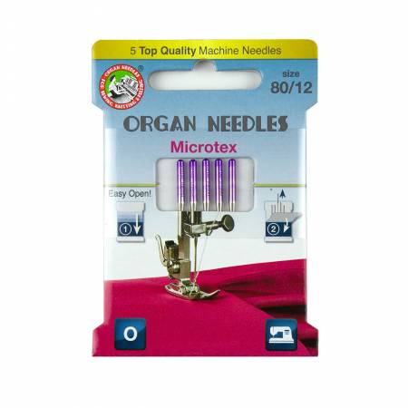Organ Microtex Needles 80/12