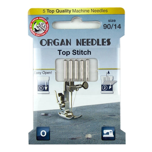 Organ Topstitch Needles 90/14