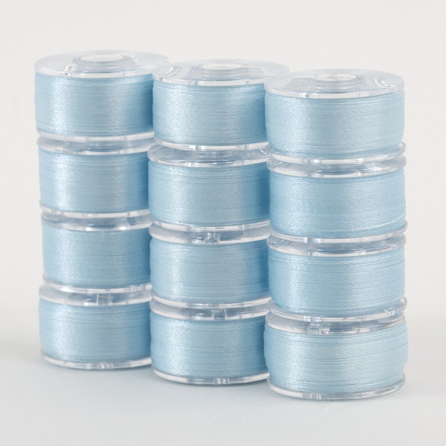 Super Bobs Poly 12pk A-Style/Class 15 #634 Baby Blue