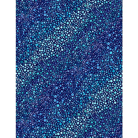 Wilmington Prints Bubble Up 108" Wide Back Blue – sold by ¼ yard