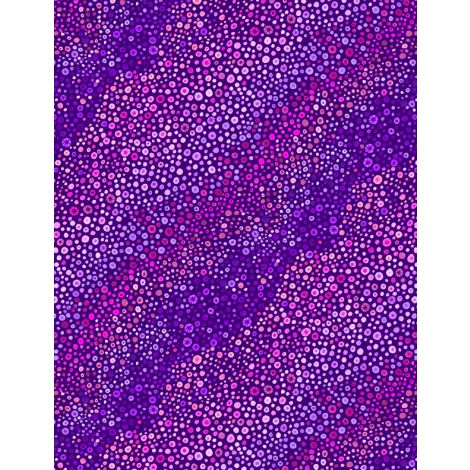 Wilmington Prints Bubble Up 108" Wide Back Purple  – sold by ¼ yard
